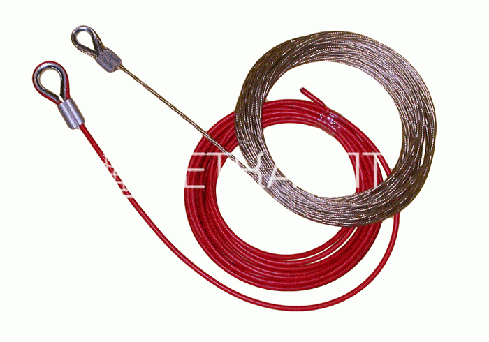 Трос для волейбольной сетки Ø 3,0 мм металл в оплетке 15м 5070-01