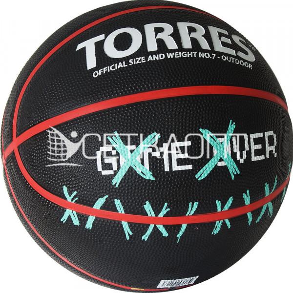 Мяч баскетбольный TORRES Game Over B02217